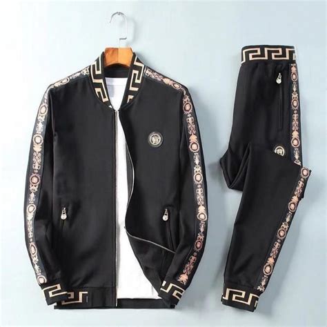 versace couture jacket mens|Versace tracksuit men's.